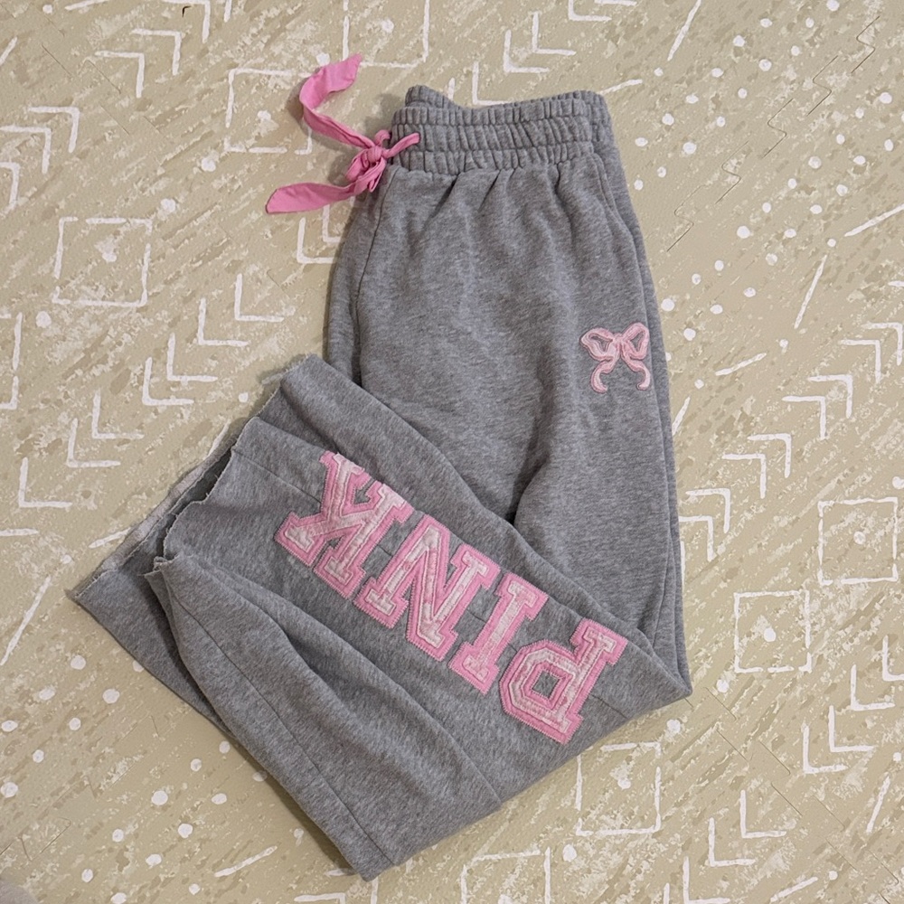 LSFxPINK Gray Sweatpants